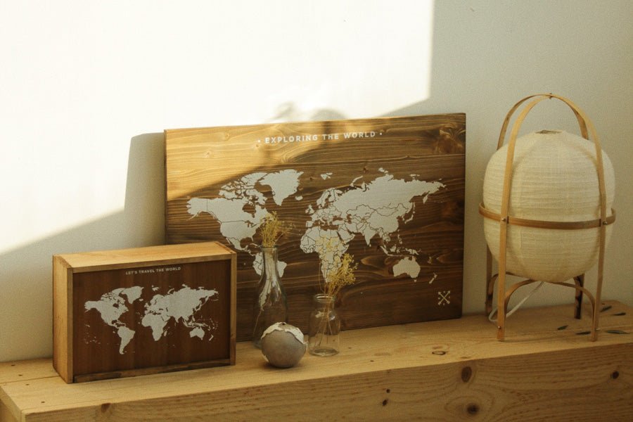 ¡Las mejores ideas para decorar con mapas! - Misswood
