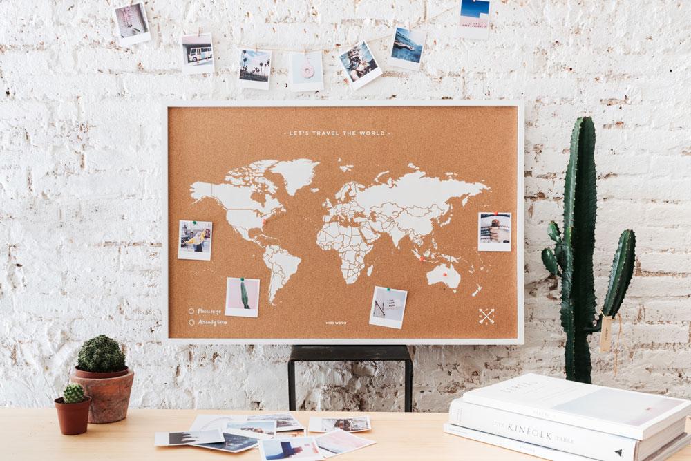 Scratch Map Vs Cork Map