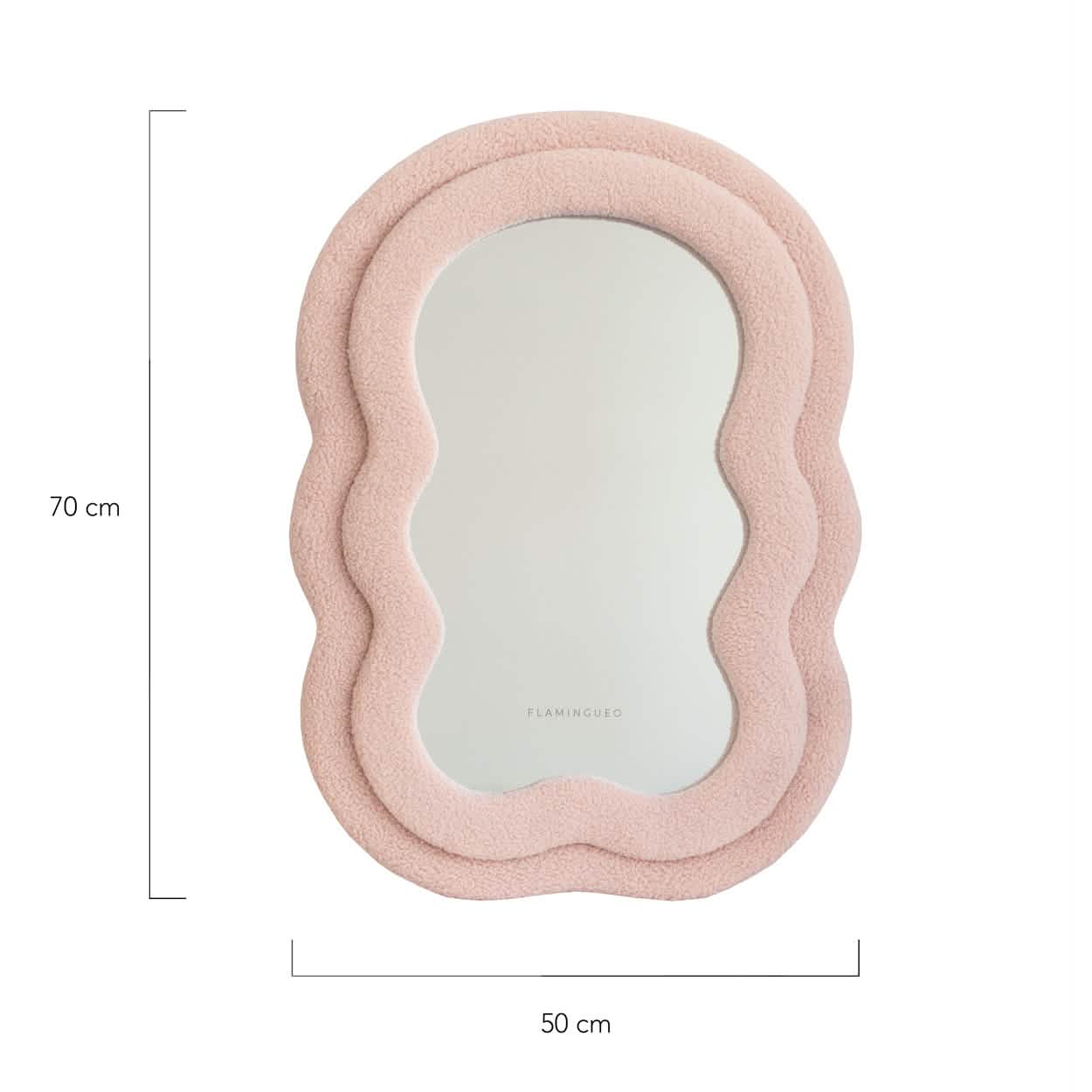 Espejo Tocador Teddy - Rosa----Misswood