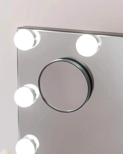 Espejo con Luz - Negro - Misswood