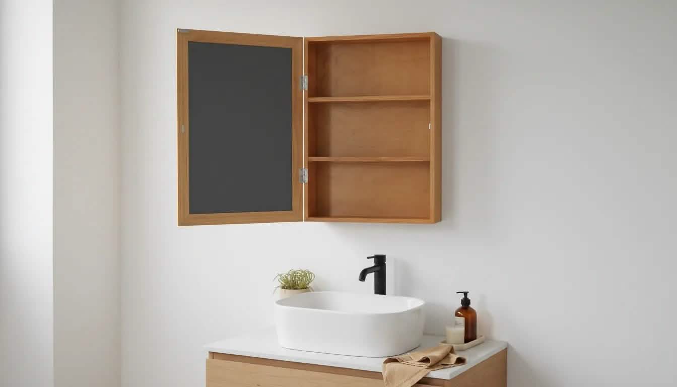 Espejo de baño con almacenaje - Misswood