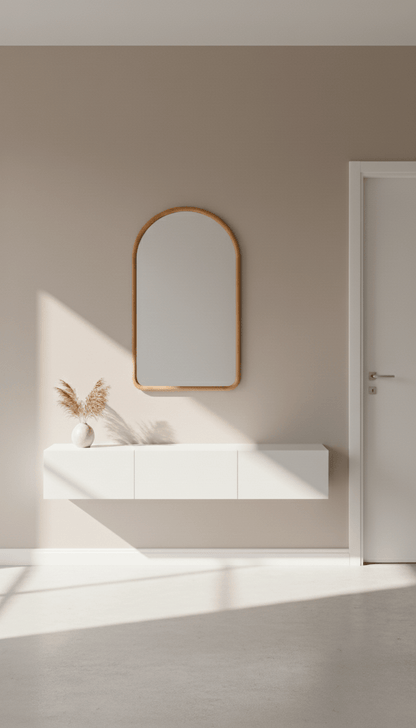 Espejo de madera - 100 cm x 60 cm - Misswood