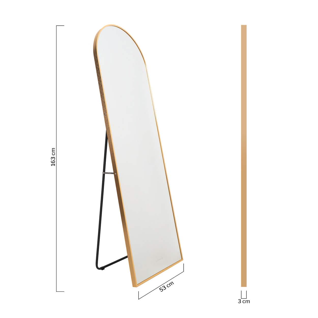 Espejo de Pared - Dorado - Misswood