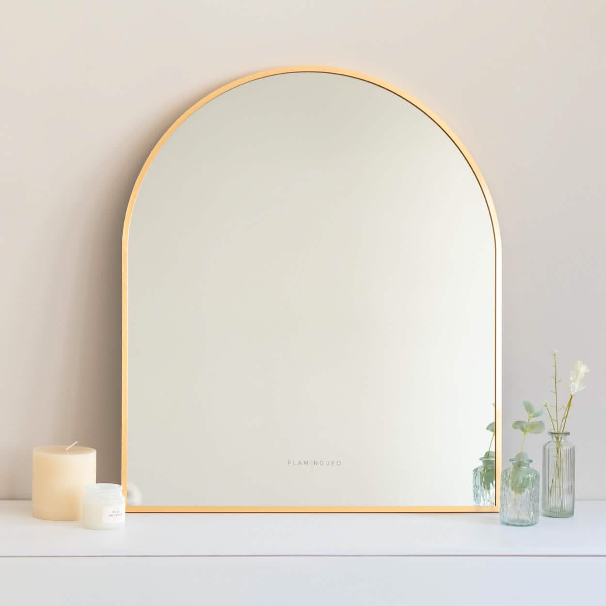 Espejo de Pared Mediano - Dorado - Misswood