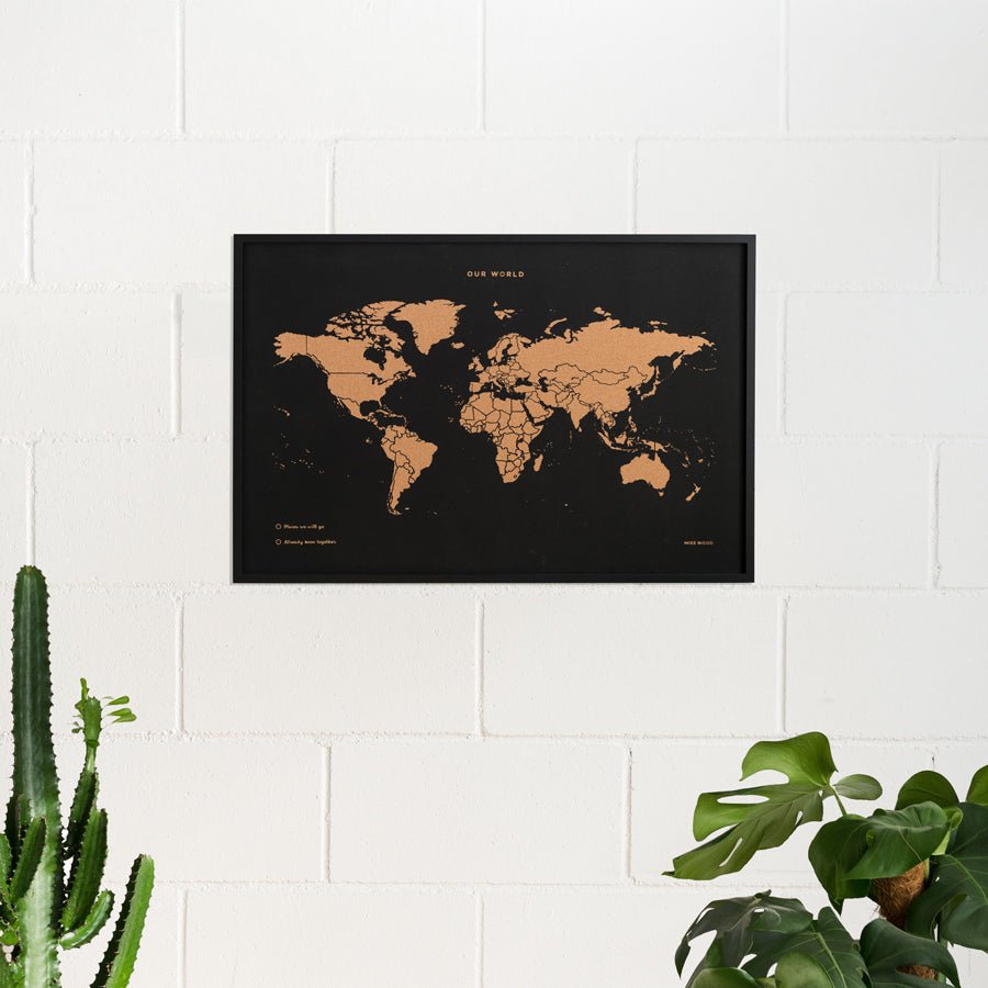 Mapamundi corcho - Woody Map Special Edition - Misswood