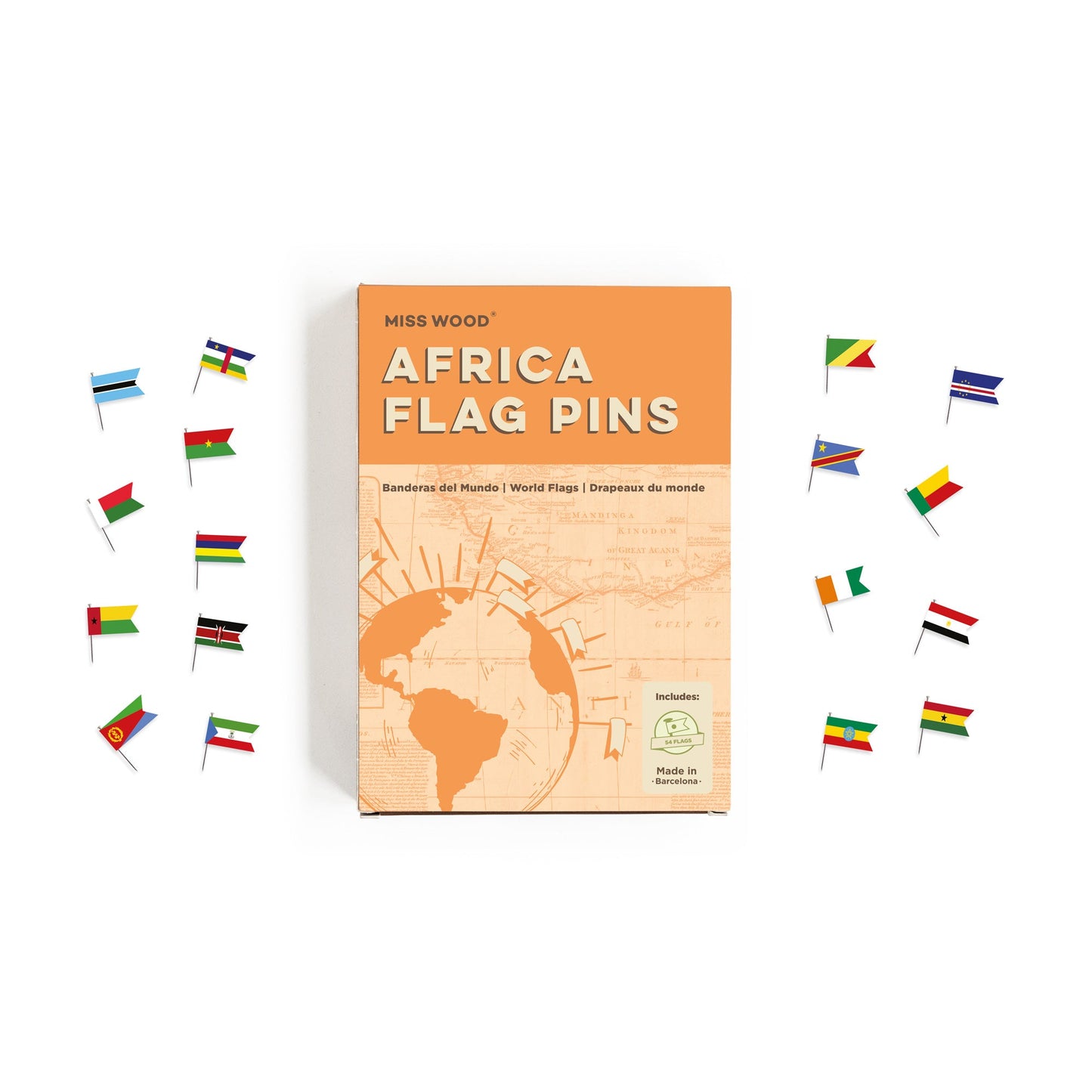 Banderitas del mundo - Misswood