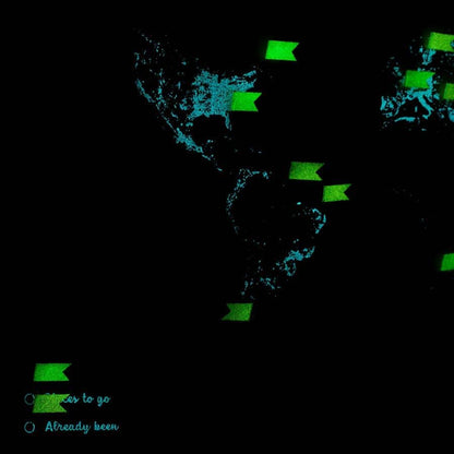 Mapa de corcho - Woody Map Fluor Edition - Misswood