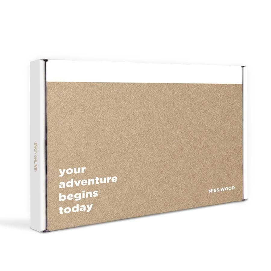 Mapa de corcho - Woody Map Natural Paris - Misswood