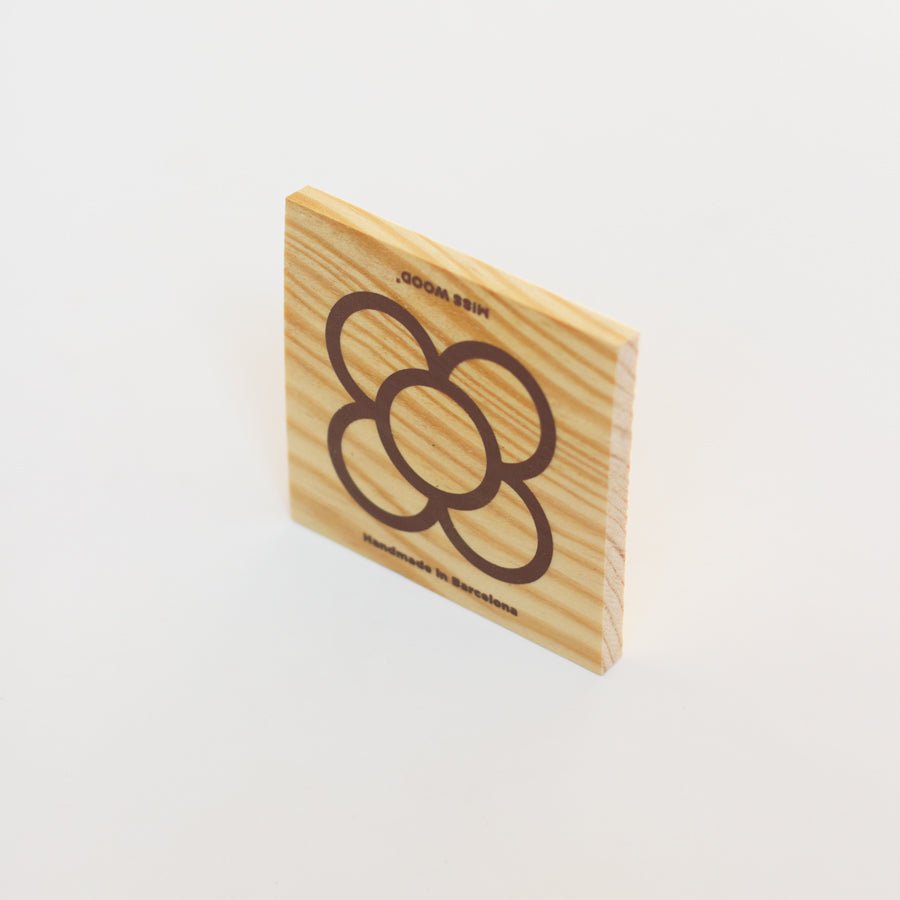 Panot de Barcelona en madera - Misswood