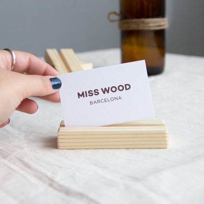 Soporte de madera - Misswood